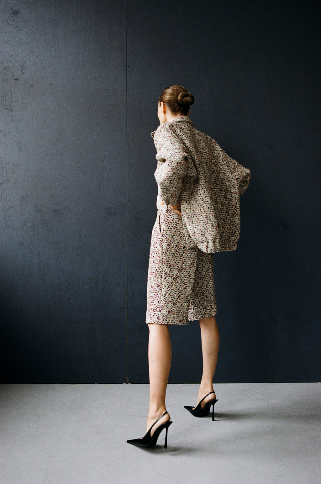TWEED SHORT SUIT - ROJI STUDIO x Tereza Srbova