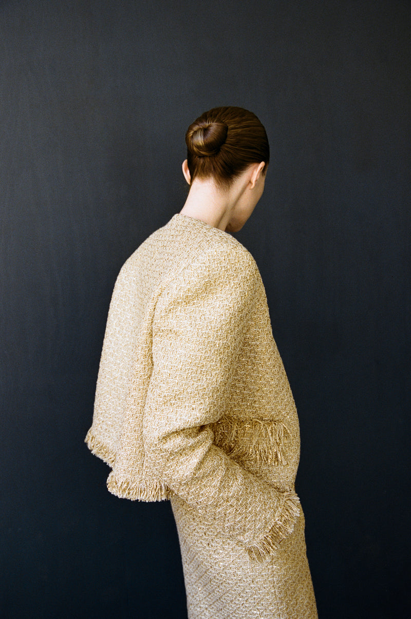 FRINGED TWEED TWO-PIECE - ROJI STUDIO x Tereza Srbova