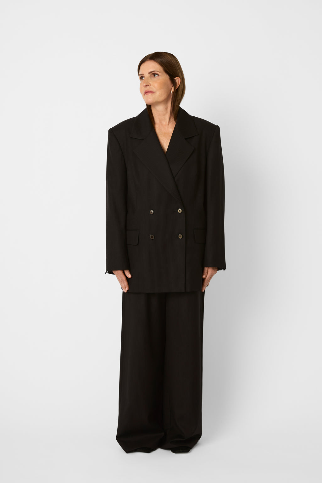 The Oversized Tailored Double-Breasted Suit
