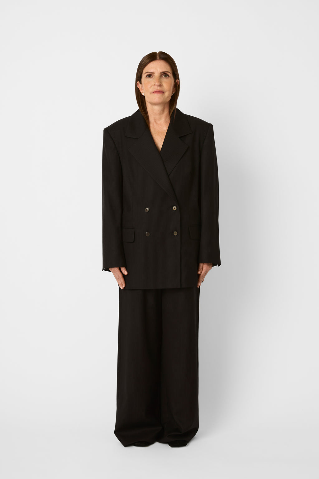The Oversized Tailored Double-Breasted Suit