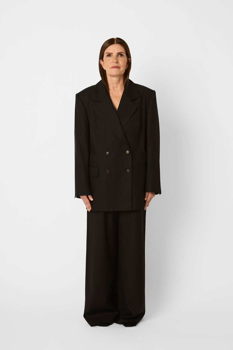 The Oversized Tailored Double-Breasted Suit