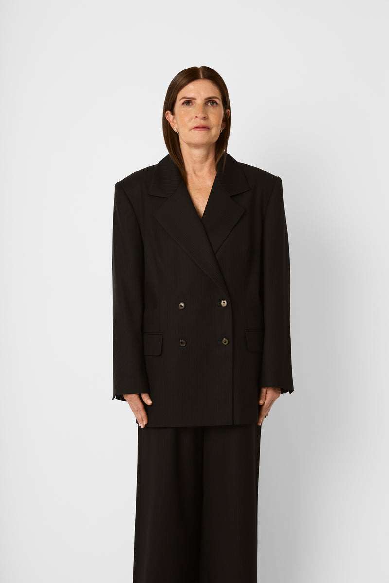 The Oversized Tailored Double-Breasted Suit