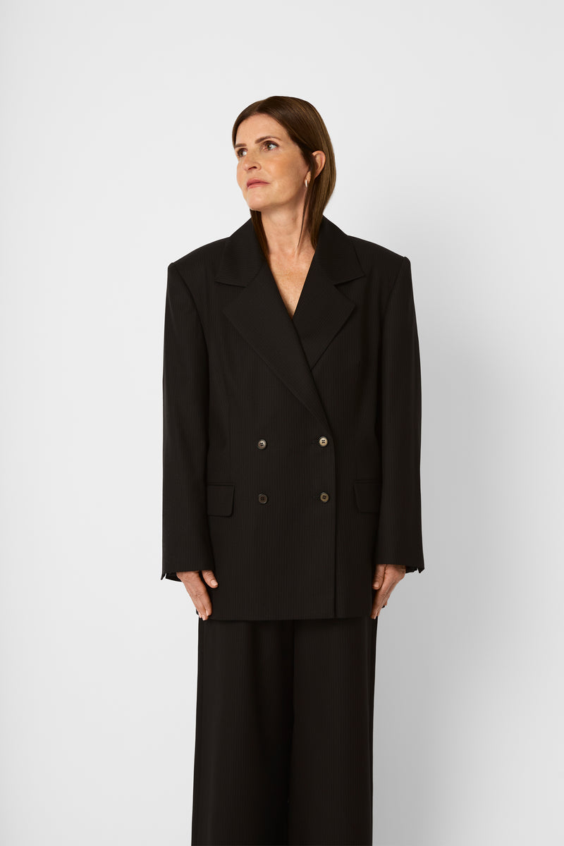 The Oversized Tailored Double-Breasted Suit